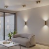 Wall lamp Redo Corinth, metal, matt gold, 2XGU10, H.18 cm