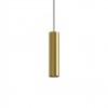 Suspension Redo Corinth, metal, matt gold, 1XGU10, D.7 cm