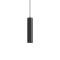 Suspension Redo Corinth, metal, sand black, 1XGU10, D.7 cm