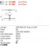 Wall lamp Redo Linear, metal, sand black, LED, 8W, 582 lumens, warm white 3000K, L.35 cm