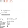 Wall lamp Redo Linear, metal, sand white, LED, 16,4W, 1162 lumens, warm white 3000K, L.60 cm