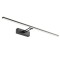 Wall lamp Redo Linear, metal, sand black, LED, 16,4W, 1162 lumens, warm white 3000K, L.60 cm