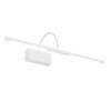 Wall lamp Redo Kendo, metal, sand white, LED, 11W, 755 lumens, warm white 3000K, L.51 cm