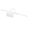 Wall lamp Redo Kendo, metal, sand white, LED, 11W, 755 lumens, warm white 3000K, L.51 cm