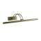 Wall lamp Redo Ikon, metal, antique brass, LED, 16,4W, 1112 lumens, warm white 3000K, L.61 cm