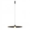 Suspension Redo Nuwa, metal, glass, sound-absorbing felt, olive/black, LED, 7W, 420 lumens, warm white 3000K, D.60 cm