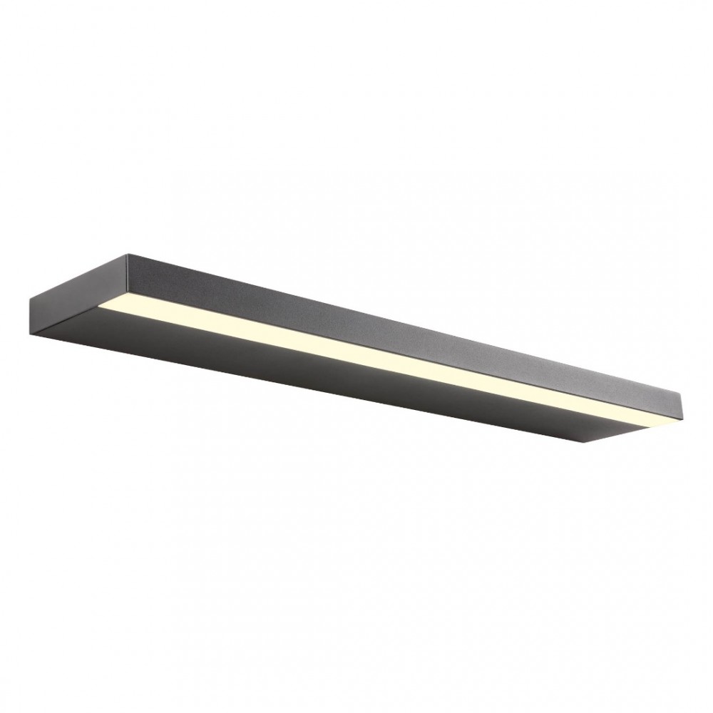 Wall lamp Redo Seed, metal, sand black, LED, 30W, 2300 lumens, warm white 3000K, L.61 cm