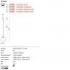 Suspension Redo Irides, metal, glass, sand black/dichroic, LED, 5W, 404 lumens, warm white 3000K, D.15 cm