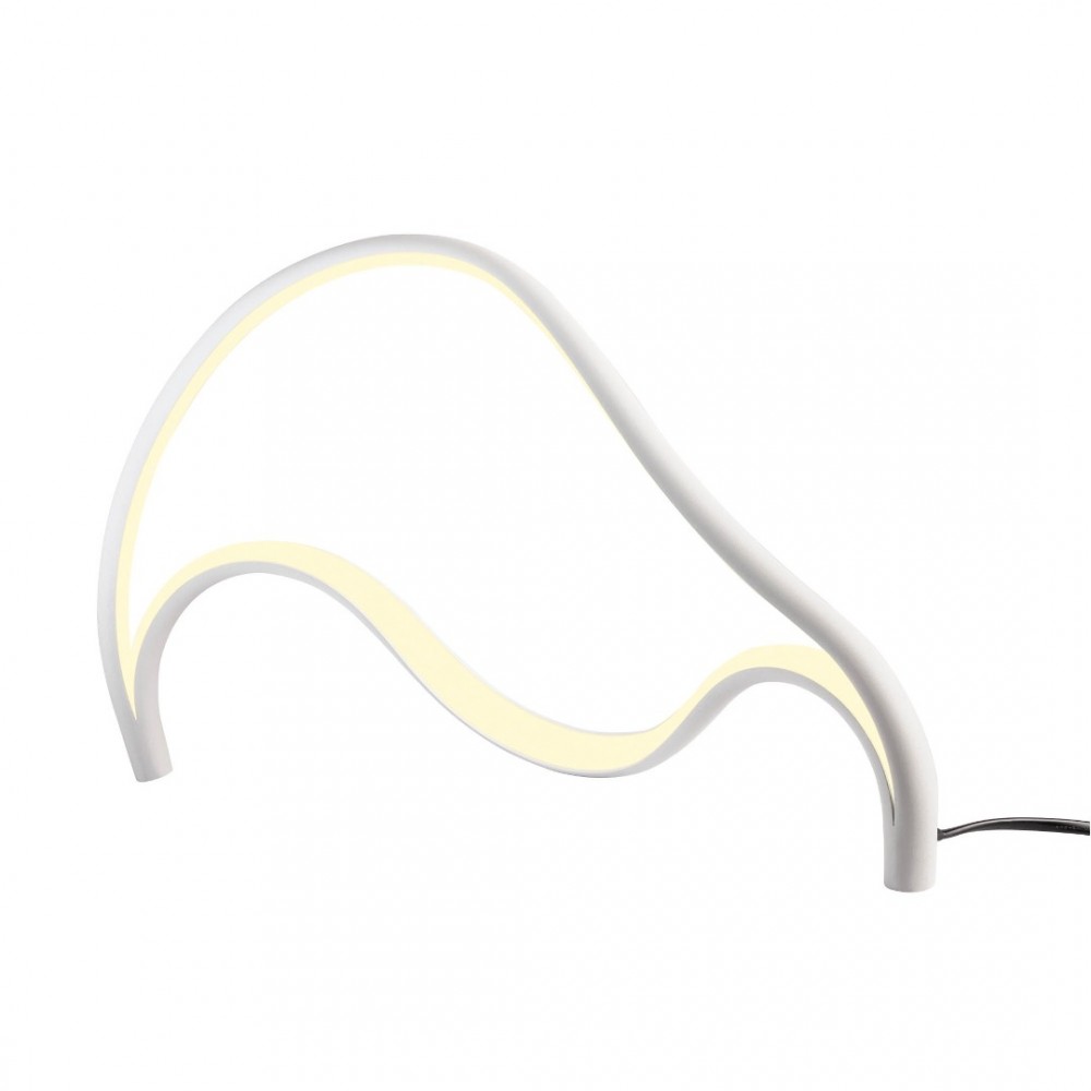 Table lamp Redo Tempest, metal, sand white, dimmable, LED, 12W, 840 lumens, warm white 3000K, H.19 cm