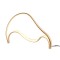 Table lamp Redo Tempest, metal, matt gold, dimmable, LED, 12W, 840 lumens, warm white 3000K, H.19 cm