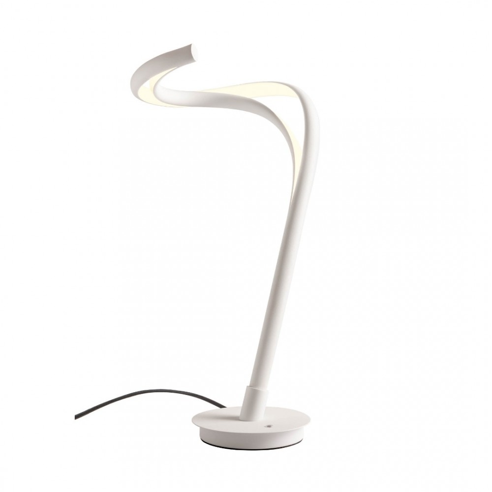 Table lamp Redo Tempest, metal, sand white, dimmable, LED, 18W, 1260 lumens, warm white 3000K, H.50 cm