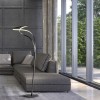 Floor lamp Redo Tempest, metal, sand black, dimmable, LED, 30W, 2100 lumens, warm white 3000K, H.160 cm