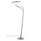 Floor lamp Redo Tempest, metal, sand black, dimmable, LED, 30W, 2100 lumens, warm white 3000K, H.160 cm
