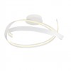 Ceiling lamp Redo Impuls, metal, sand white, dimmable, LED, 34W, 2380 lumens, warm white 3000K, D.60 cm