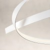 Ceiling lamp Redo Impuls, metal, sand white, dimmable, LED, 34W, 2380 lumens, warm white 3000K, D.60 cm