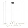 Suspension Redo Impuls, metal, sand black, dimmable, LED, 68W, 4760 lumens, warm white 3000K, L.171 cm