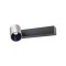 Wall lamp Redo Takto, metal, matt black/foggy nickel, dimmable, LED, 11,5W, 623 lumens, warm white 3000K, L.25 cm