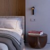 Wall lamp Redo Takto, metal, matt black, dimmable, LED, 11,5W, 623 lumens, warm white 3000K, L.25 cm
