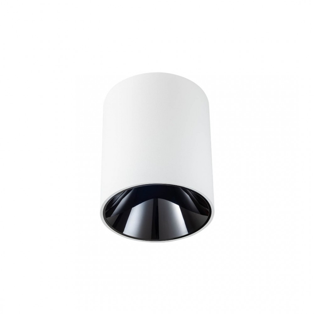 Ceiling lamp Redo Takto, metal, matt white, dimmable, LED, 15,5W, 1160 lumens, warm white 3000K, D.9 cm