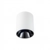 Ceiling lamp Redo Takto, metal, matt white, dimmable, LED, 15,5W, 1160 lumens, warm white 3000K, D.9 cm