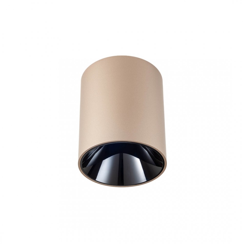 Ceiling lamp Redo Takto, metal, silver coffee, dimmable, LED, 15,5W, 1160 lumens, warm white 3000K, D.9 cm