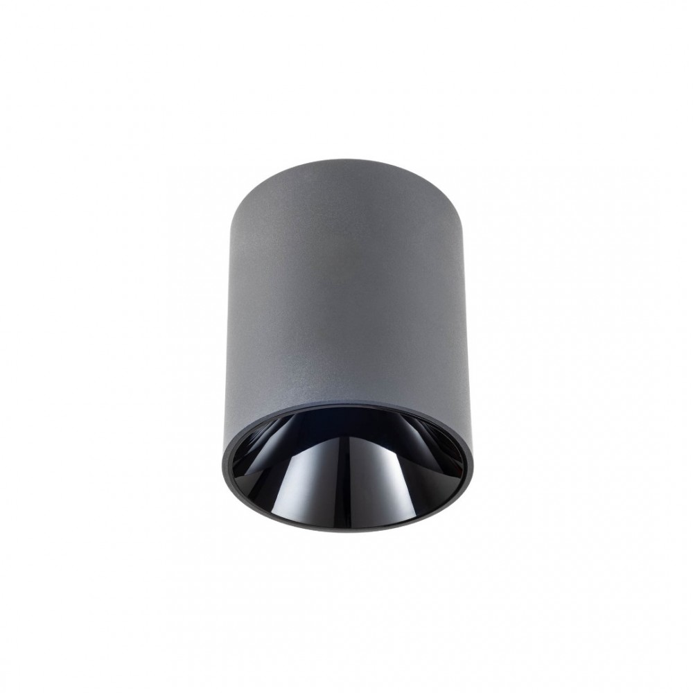 Ceiling lamp Redo Takto, metal, matt black, dimmable, LED, 15,5W, 1160 lumens, warm white 3000K, D.9 cm
