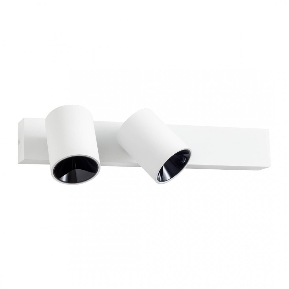 Wall lamp Redo Takto, metal, matt white, dimmable, LED, 21W, 1385 lumens, warm white 3000K, L.35 cm
