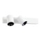 Wall lamp Redo Takto, metal, matt white, dimmable, LED, 21W, 1385 lumens, warm white 3000K, L.35 cm