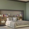 Wall lamp Redo Takto, metal, matt black, dimmable, LED, 21W, 1385 lumens, warm white 3000K, L.35 cm