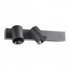 Wall lamp Redo Takto, metal, matt black, dimmable, LED, 21W, 1385 lumens, warm white 3000K, L.35 cm