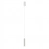 Suspension Redo Takto, metal, matt white, dimmable, LED, 8,6W, 601 lumens, warm white 3000K, D.4 cm