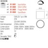 Ceiling lamp Redo Hera, metal, sand black, dimmable, LED, 21W, 996 lumens, warm white 3000K, D.12 cm