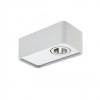 Ceiling lamp Redo Yuki, metal, matt white, dimmable, LED, 6,2W, 395 lumens, warm white 3000K, L.13 cm