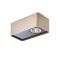 Ceiling lamp Redo Yuki, metal, silver coffee, dimmable, LED, 6,2W, 395 lumens, warm white 3000K, L.13 cm