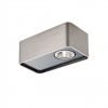 Ceiling lamp Redo Yuki, metal, foggy nickel, dimmable, LED, 6,2W, 395 lumens, warm white 3000K, L.13 cm
