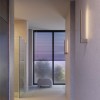 Wall lamp Redo Cityline, metal, silver coffee, LED, 8,5W, 375 lumens, warm white 3000K, H.44 cm
