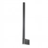 Wall lamp Redo Cityline, metal, matt black, LED, 8,5W, 375 lumens, warm white 3000K, H.44 cm