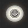 Wall lamp Redo Runde, metal, matt white, dimmable, LED, 11W, 472 lumens, warm white 3000K, D.10 cm