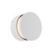 Wall lamp Redo Runde, metal, matt white, dimmable, LED, 11W, 472 lumens, warm white 3000K, D.10 cm
