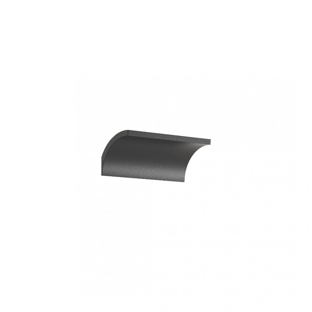 Wall lamp Redo Velas, metal, matt black, LED, 9,5W, 749 lumens, warm white 3000K, L.20 cm