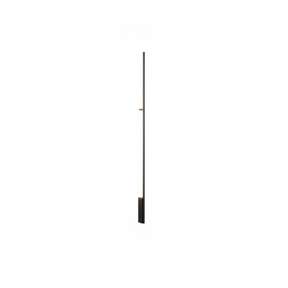 Wall lamp Redo Twig, metal, sand black, dimmable, LED, 17W, 1190 lumens, warm white 3000K, H.150 cm