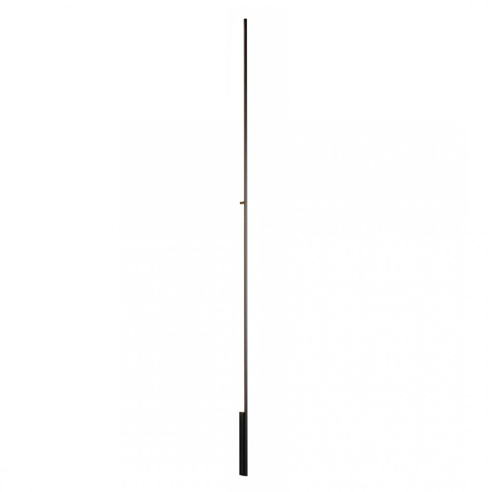 Wall lamp Redo Twig, metal, sand black, dimmable, LED, 33,5W, 2381 lumens, warm white 3000K, H.250 cm