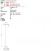 Floor lamp Redo Praxi, metal, sand black, dimmable, LED, 8,3W, 389 lumens, warm white 3000K, H.145 cm