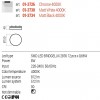 Ceiling lamp Redo Frisbi, metal, matt black, LED, 8W, 512 lumens, neutral white 4000K, D.15 cm, IP44