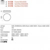 Ceiling lamp Redo Frisbi, metal, matt black, LED CCT, 18W, 979 lumens, 3000K/4000K, D.28 cm, IP44