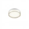 Ceiling lamp Redo Frisbi, metal, matt white, LED, 8W, 440 lumens, warm white 3000K, D.15 cm, IP44