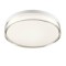 Ceiling lamp Redo Frisbi, metal, matt white, LED CCT, 18W, 979 lumens, 3000K/4000K, D.28 cm, IP44
