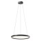 Pendant lamp Redo Vance, metal, glossy black, dimmable, LED CCT, 35W+35W, 3770 lumens, 2700K/4000K/5000K, D.65 cm