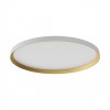 Ceiling lamp Redo Dama, metal, sand white/gold, LED CCT, 50W, 4932 lumens, 3000K/4000K/5000K, D.60 cm