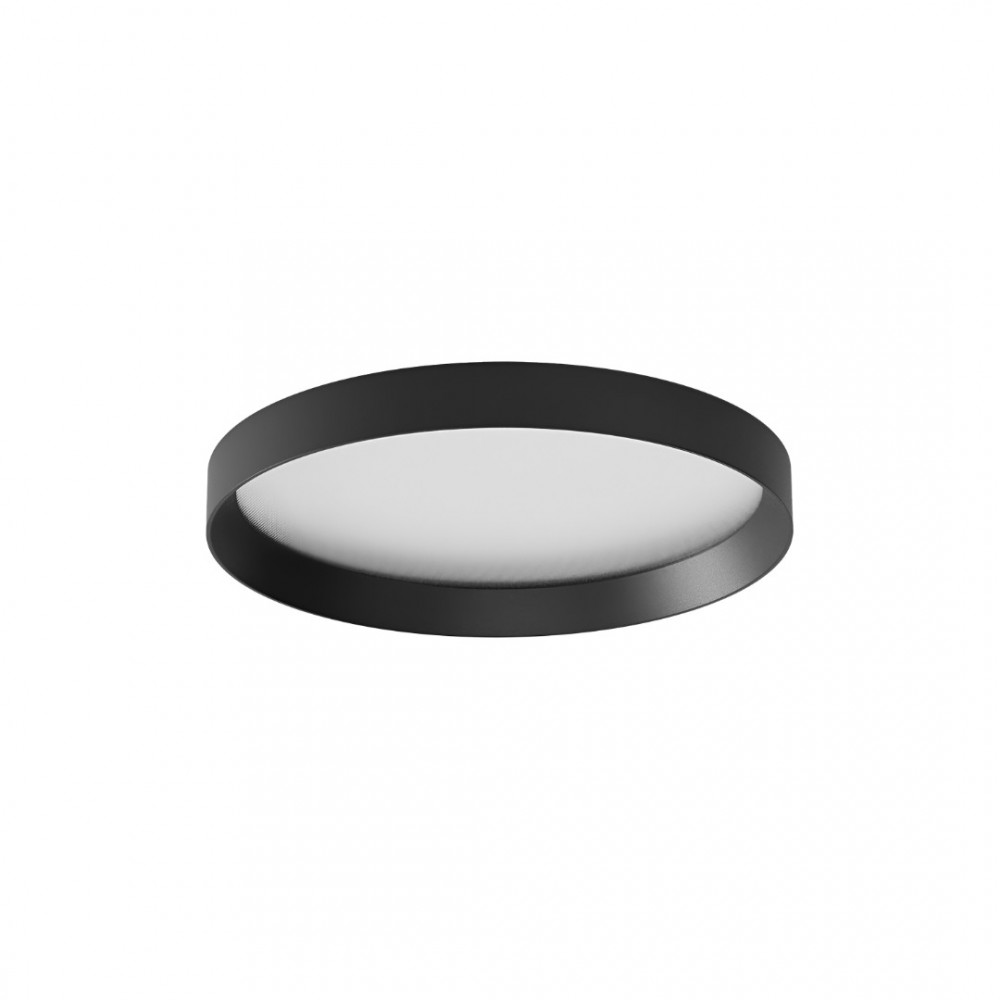 Ceiling lamp Redo Dama, metal, sand black, LED CCT, 30W, 2796 lumens, 3000K/4000K/5000K, D.35 cm